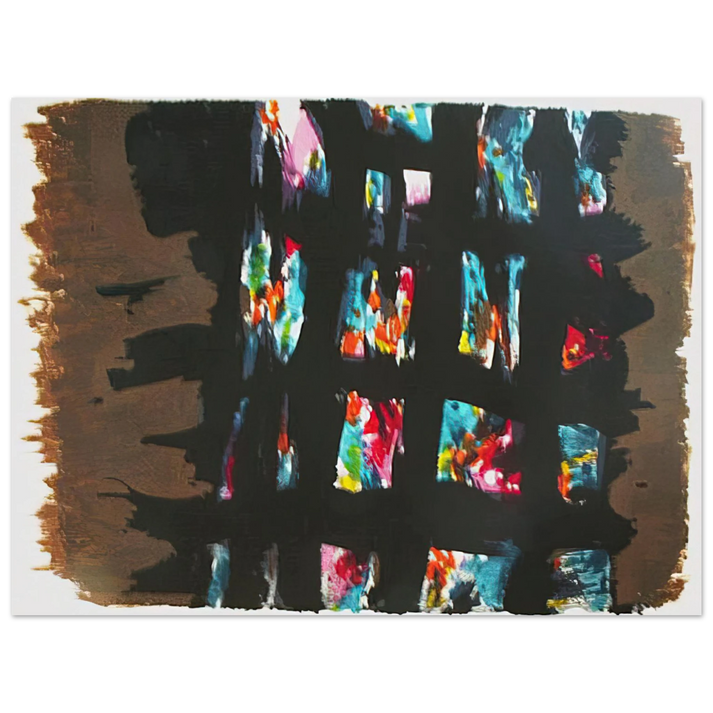 Alfred Manessier - L'Emprisonnement - 1978  75x100 cm / 30x40inches Fine Art Poster