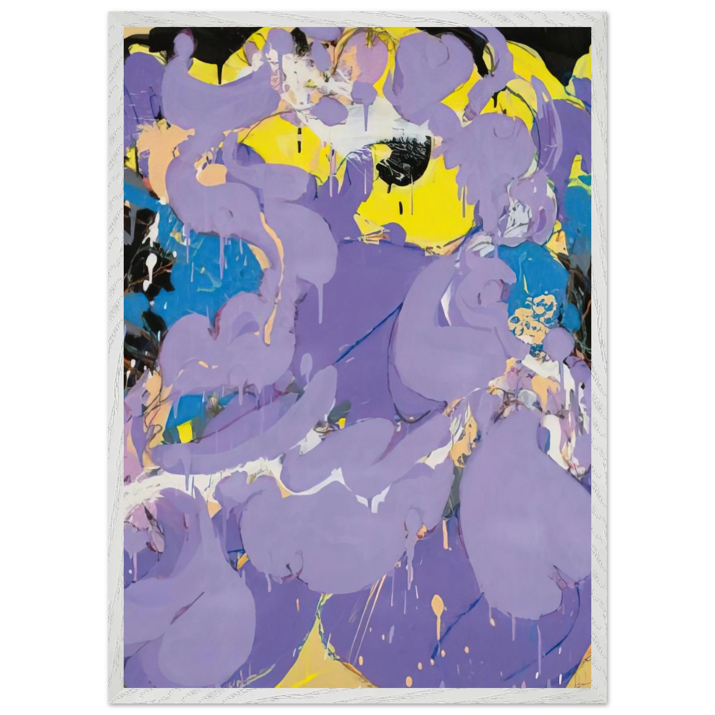 Helen Frankenthaler - Untitled - 1978 Wall art - A3 (29.7 x 42  cm) - Fine Art Poster - -