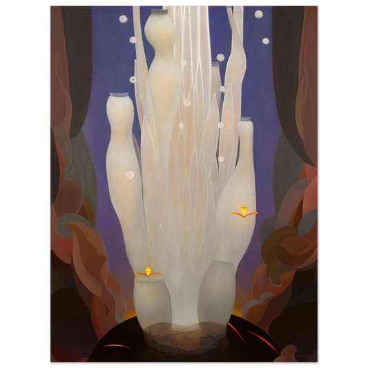 Agnes Lawrence Pelton - Fire Sounds - 1930 Fine Art Poster - Default Title