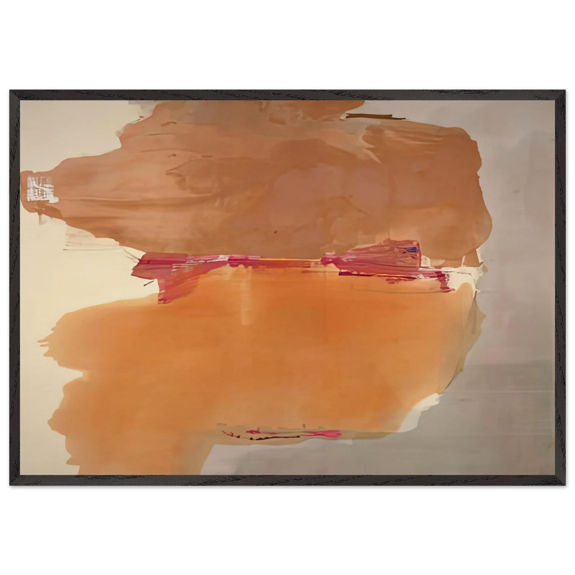 Sphinx 1976- - Helen Frankenthaler Framed Art Print – Black Wooden Frame - Default Title - -Framed Art Print