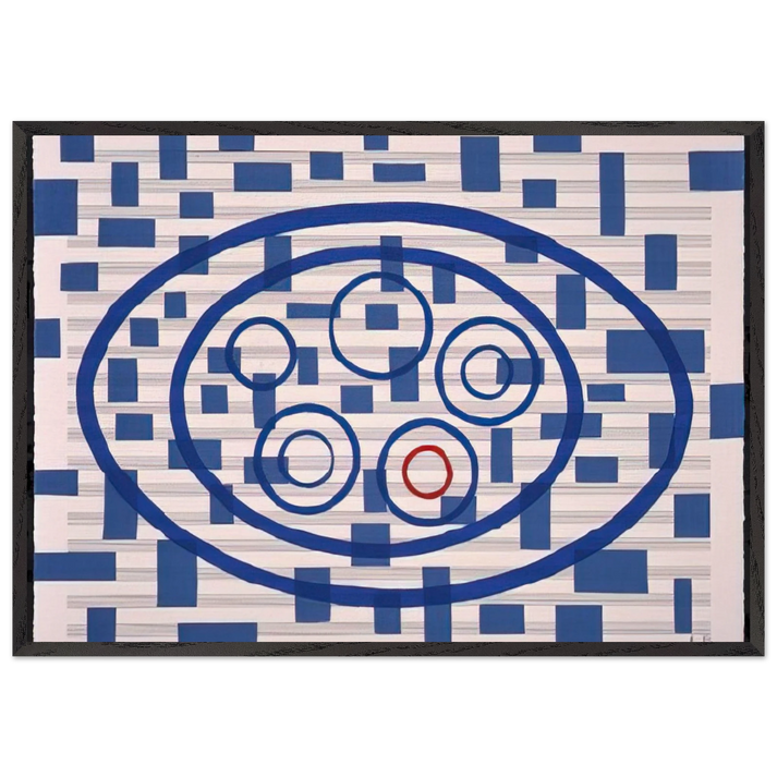 UNTITLED 2006 - Louise Bourgeois 70x100 cm / 28x40 inches Framed Art Print – Black Wooden Frame