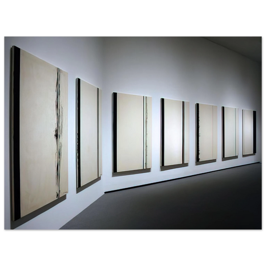 Barnett Newman - Stations of the Cross 1958 1966 Fine Art Poster - Default Title