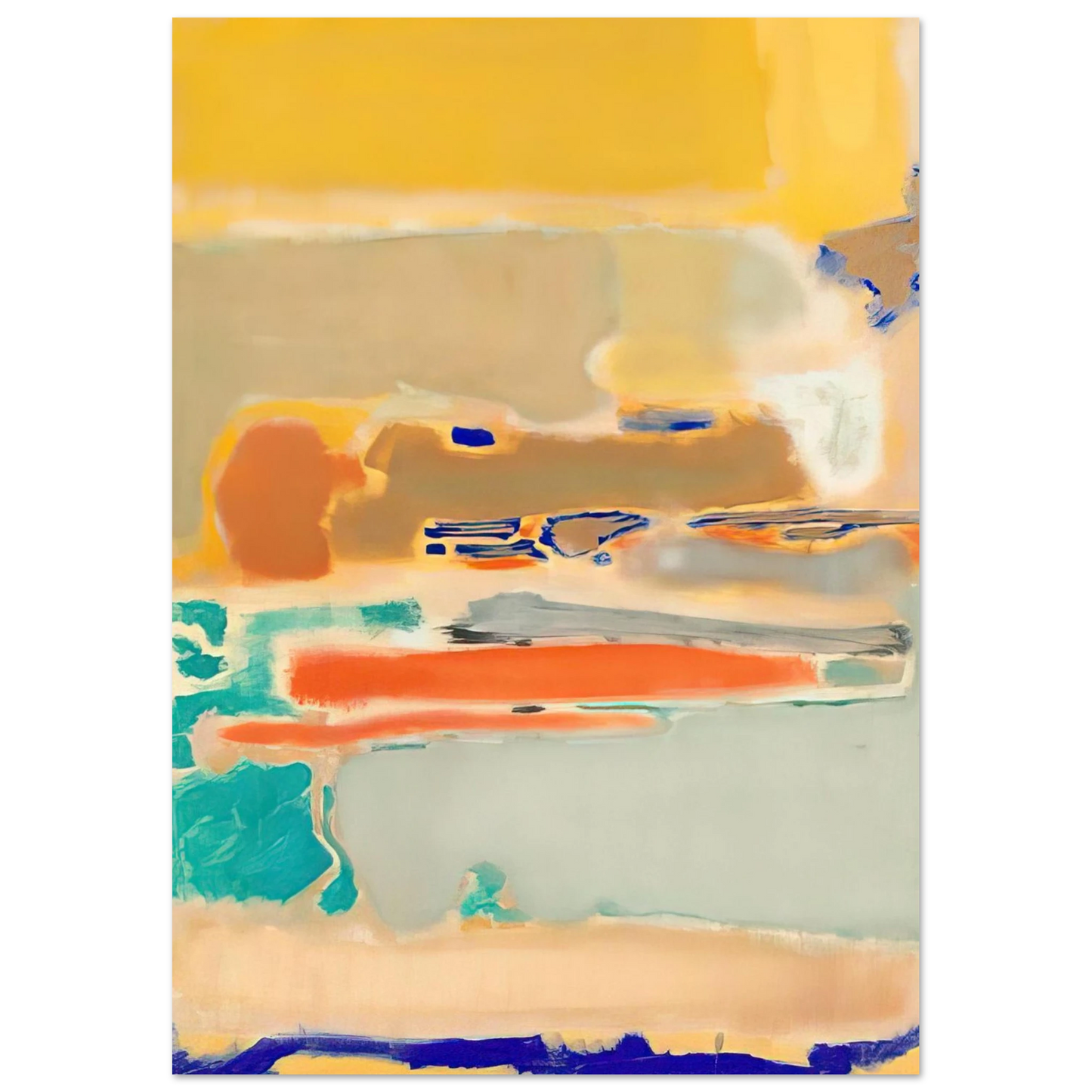 Mark Rothko - Multiform - 1948 Wall Art - 30x40 cm / 12x16 inches - Fine Art Poster - -