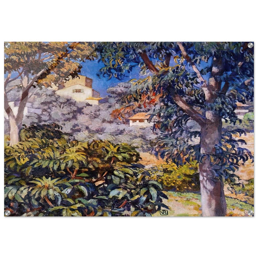NOON LANDSCAPE - Theo van Rysselberghe Acrylic Print - 70x100 cm / 28x40″ inches | Theo van Rysselberghe Wall Art | Theo van Rysselberghe Prints