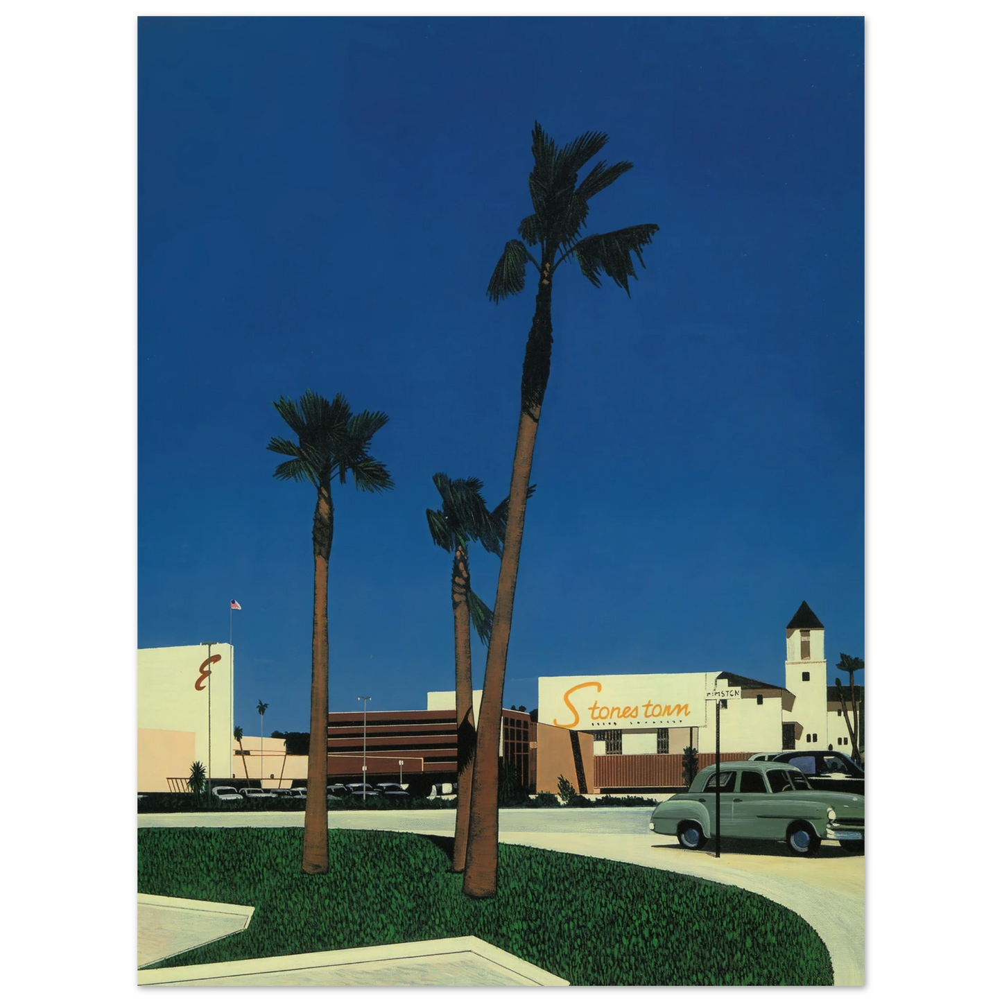 Hiroshi Nagai - In the beginning IV Mall Wall Art - 30x40 cm / 12x16 inches - Fine Art Poster - -
