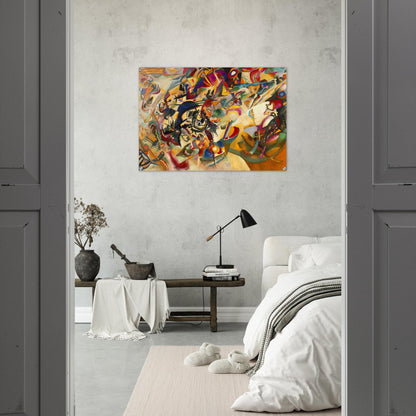 COMPOSITION VII 1913 - Wassily Kandinsky Acrylic Print - 70x100 cm / 28x40″ inches | Wassily Kandinsky Wall Art | Wassily Kandinsky Prints