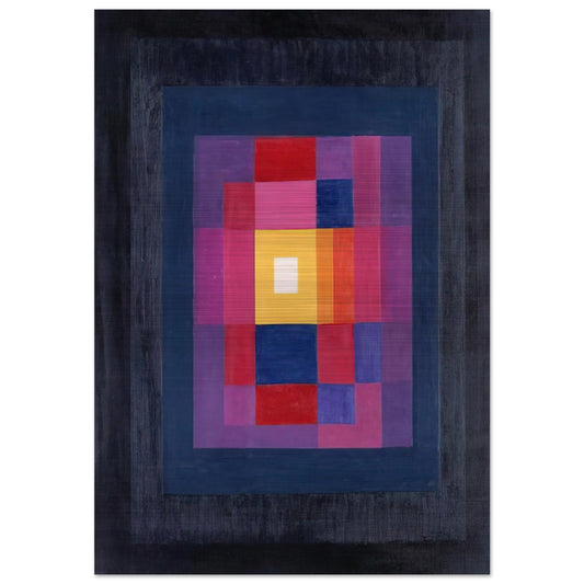 Education - 1966 - Johannes Itten Brushed Aluminum Print - 70x100 cm / 28x40 inches | Johannes Itten Aluminum Print | Johannes Itten Prints