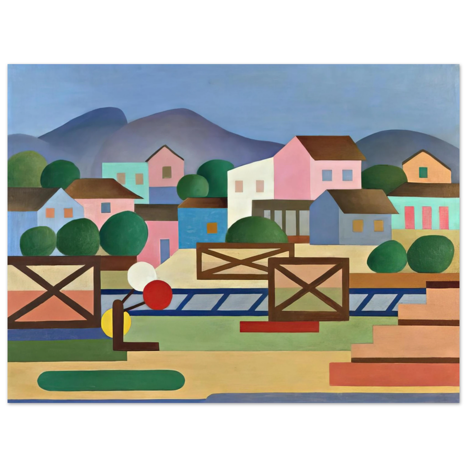 Tarsila do Amaral - Level II Pass Fine Art Poster - Default Title