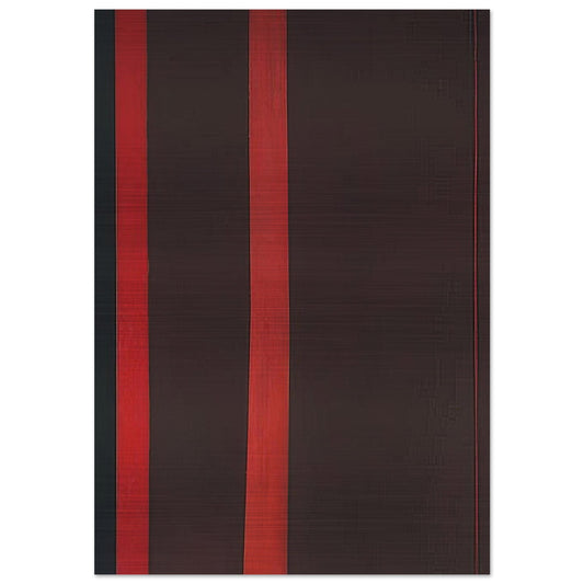 Adam - Barnett Newman Brushed Aluminum Print - 70x100 cm / 28x40 inches | Barnett Newman Aluminum Print | Barnett Newman Prints