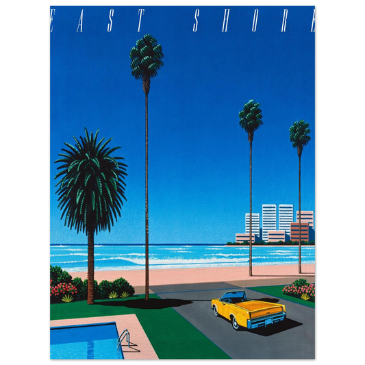Hiroshi Nagai - Bronze - East Shore Wall Art - 21x29.7 cm / 8x12" - Fine Art Poster - -