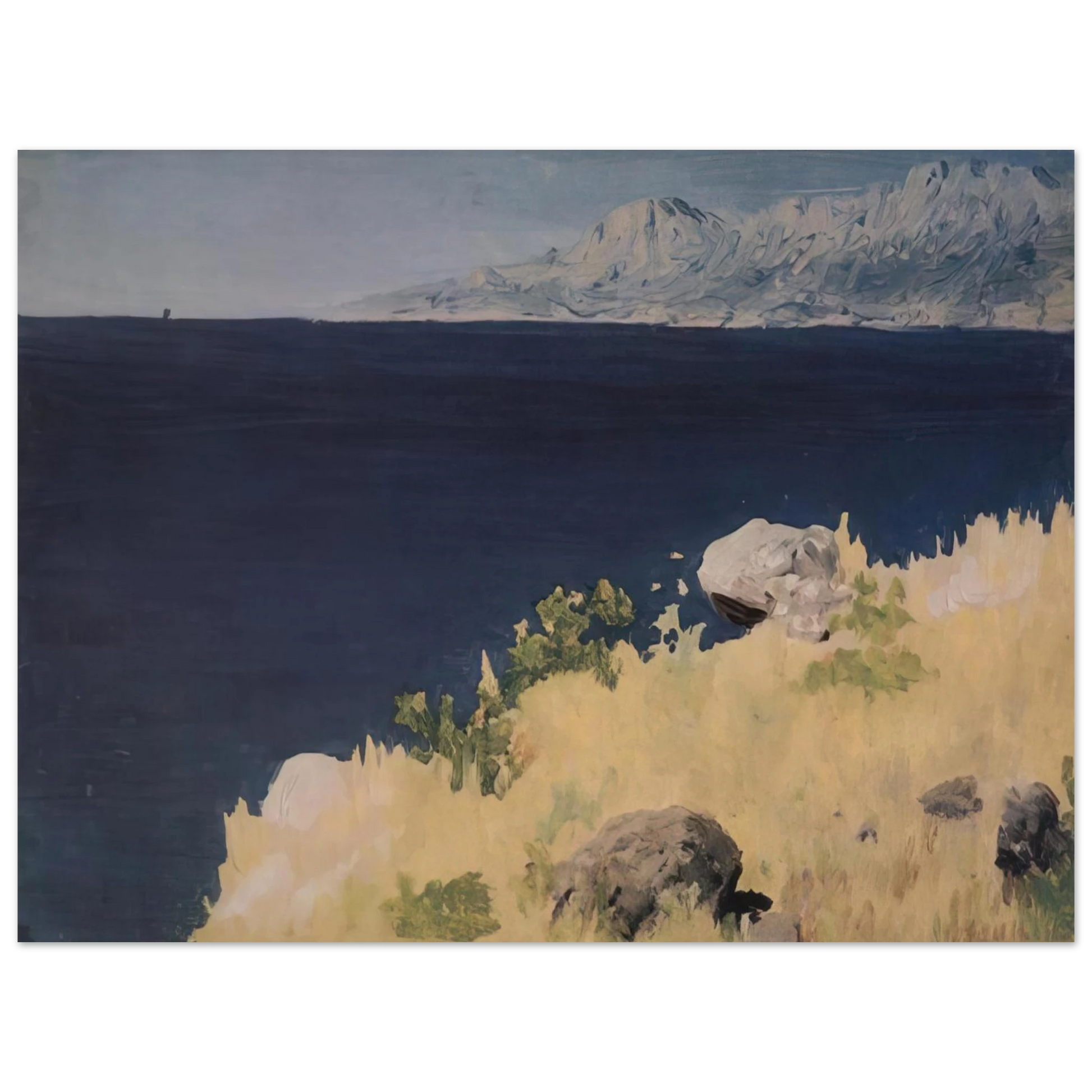 Arkhyp Kuindzhi - Sea coast. Crimea Fine Art Poster - Default Title