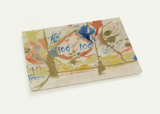Eden, 1956- By Helen Frankenthaler Pack of 10 Post Cards | Helen Frankenthaler Post Cards | A6 (10.5 x 14.8 cm) - 4.1 x 5.8 inches