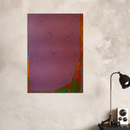 30.7.75 - 1975 - John Hoyland Brushed Aluminum Print - 70x100 cm / 28x40 inches | John Hoyland Aluminum Print | John Hoyland Prints