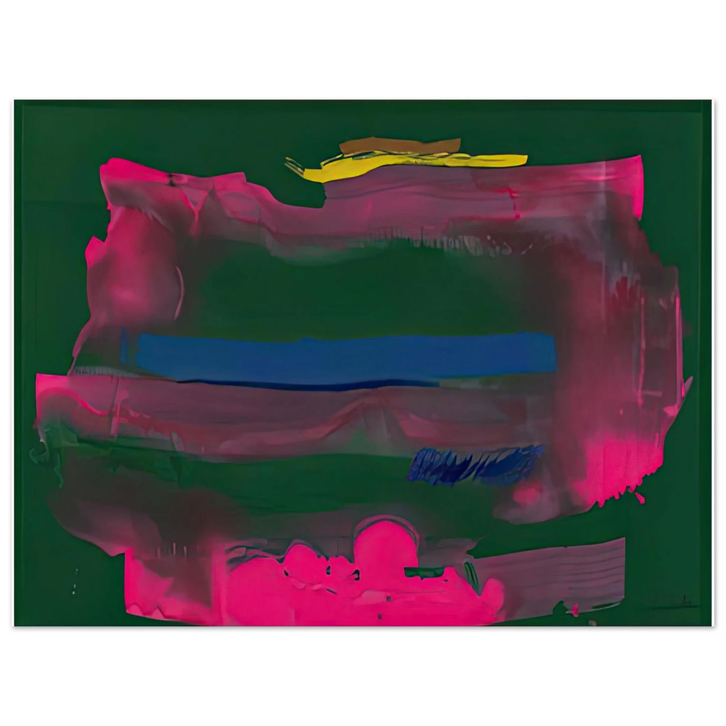 Helen Frankenthaler - Reef, 1991- Wall Art - 21x29.7 cm / 8x12" - Fine Art Poster - -
