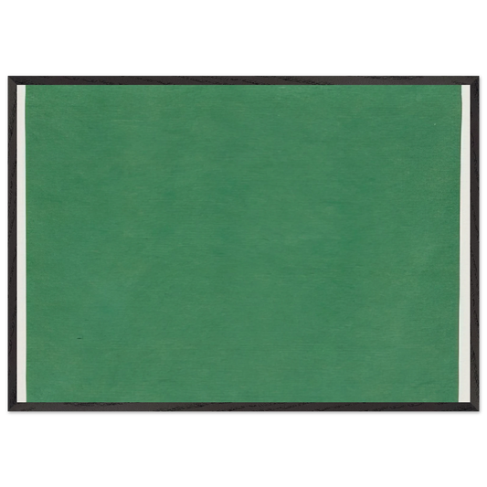 Green - Ellsworth Kelly Framed Art Print – Black Wooden Frame - Default Title - -Framed Art Print