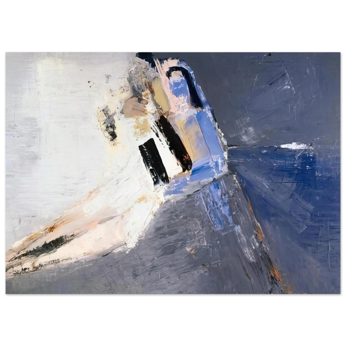 Nicolas de Stael - Figure accoudÃƒÂ©e - 1953 Fine Art Poster