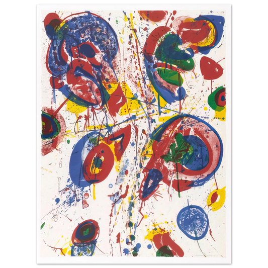 Sam Francis - Bright Nothing Fine Art Poster - Default Title