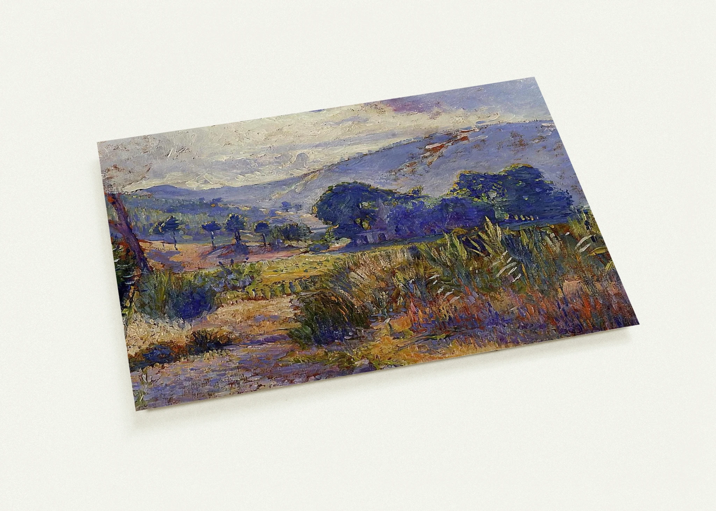 Cabasson Landscape study By Henri-Edmond Cross Pack of 10 Post Cards | Henri-Edmond Cross Post Cards | A6 (10.5 x 14.8 cm) - 4.1 x 5.8 inches