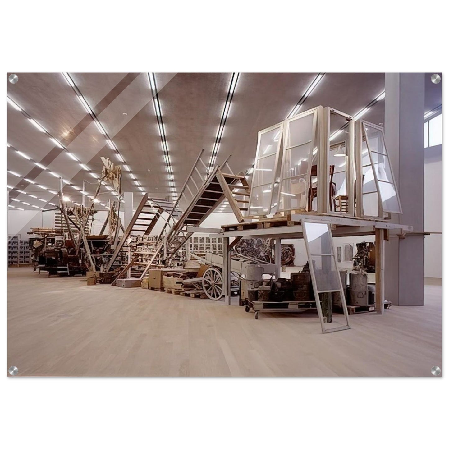 Garden Sculpture - 1996 - Dieter Roth Acrylic Print - 70x100 cm / 28x40″ inches | Dieter Roth Wall Art | Dieter Roth Prints