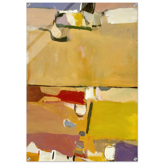 A Day at the Races - Richard Diebenkorn Acrylic Print - 70x100 cm / 28x40″ inches