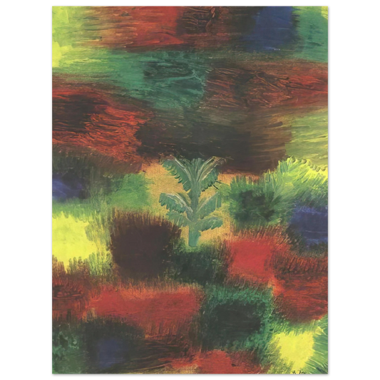 Paul Klee - LITTLE TREE AMID SHRUBBERY 1919 Fine Art Poster - Default Title