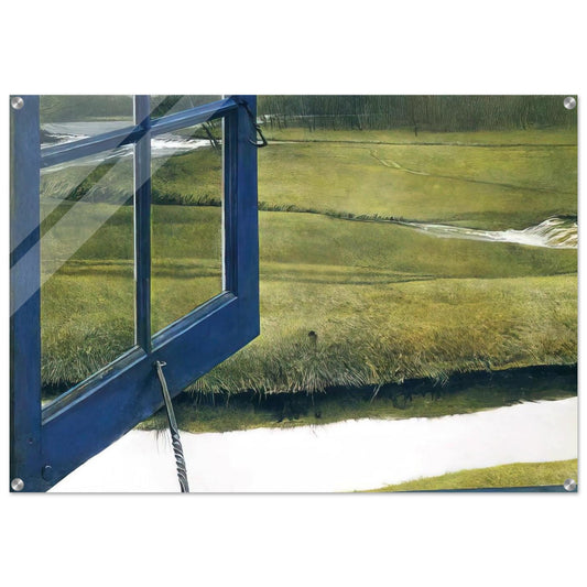 LOVE IN THE AFTERNOON - Andrew Wyeth Acrylic Print - 70x100 cm / 28x40″ inches
