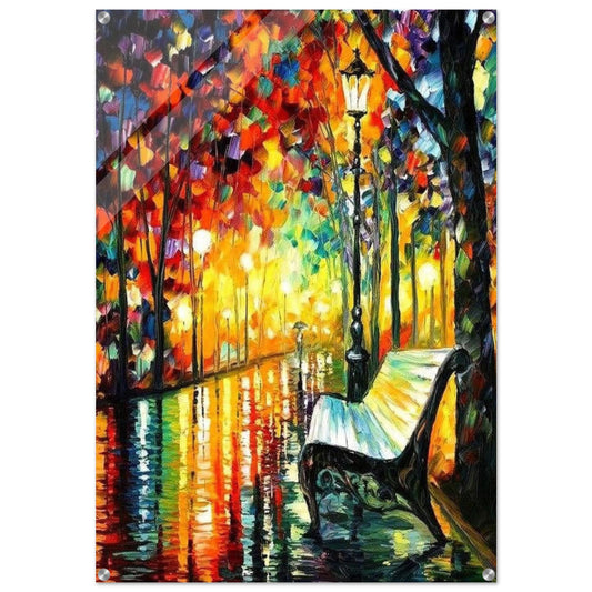 Leonid Afremov - Leonid Afremov Acrylic Print - 70x100 cm / 28x40″ inches | Leonid Afremov Wall Art | Leonid Afremov Prints