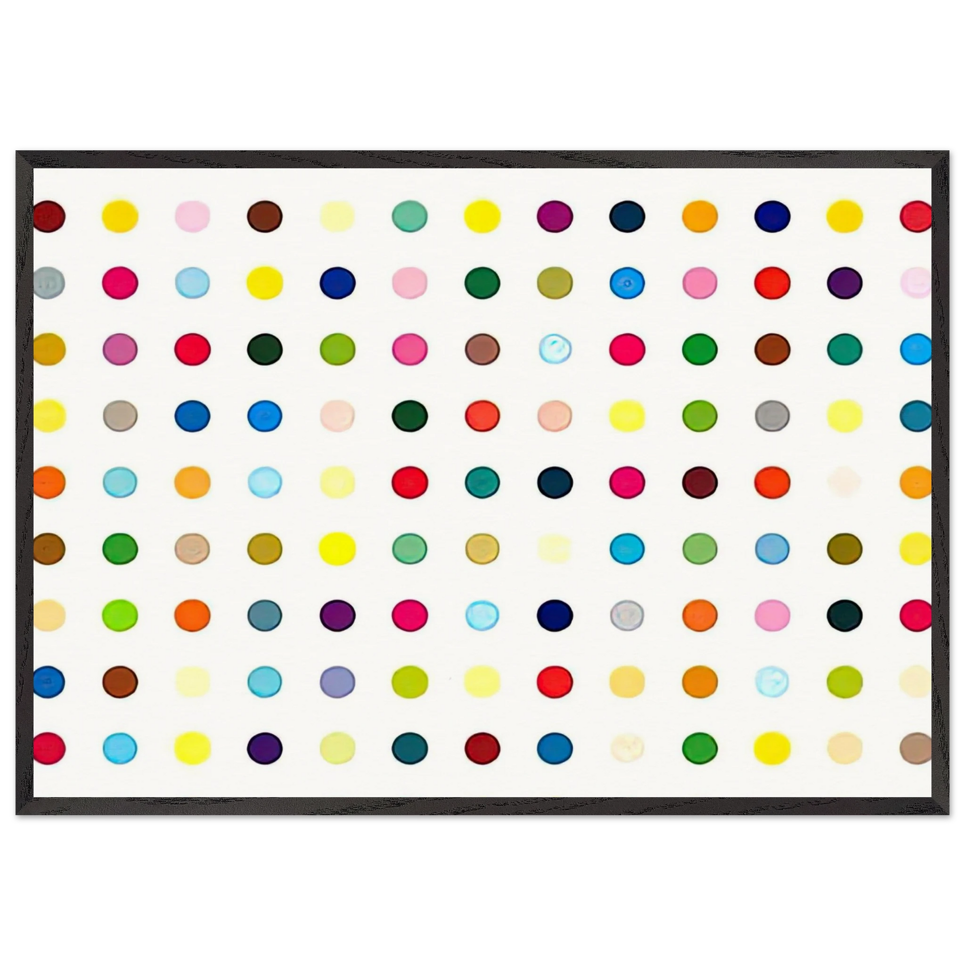 LSD - Damien Hirst Framed Art Print – Black Wooden Frame - Default Title - -Framed Art Print