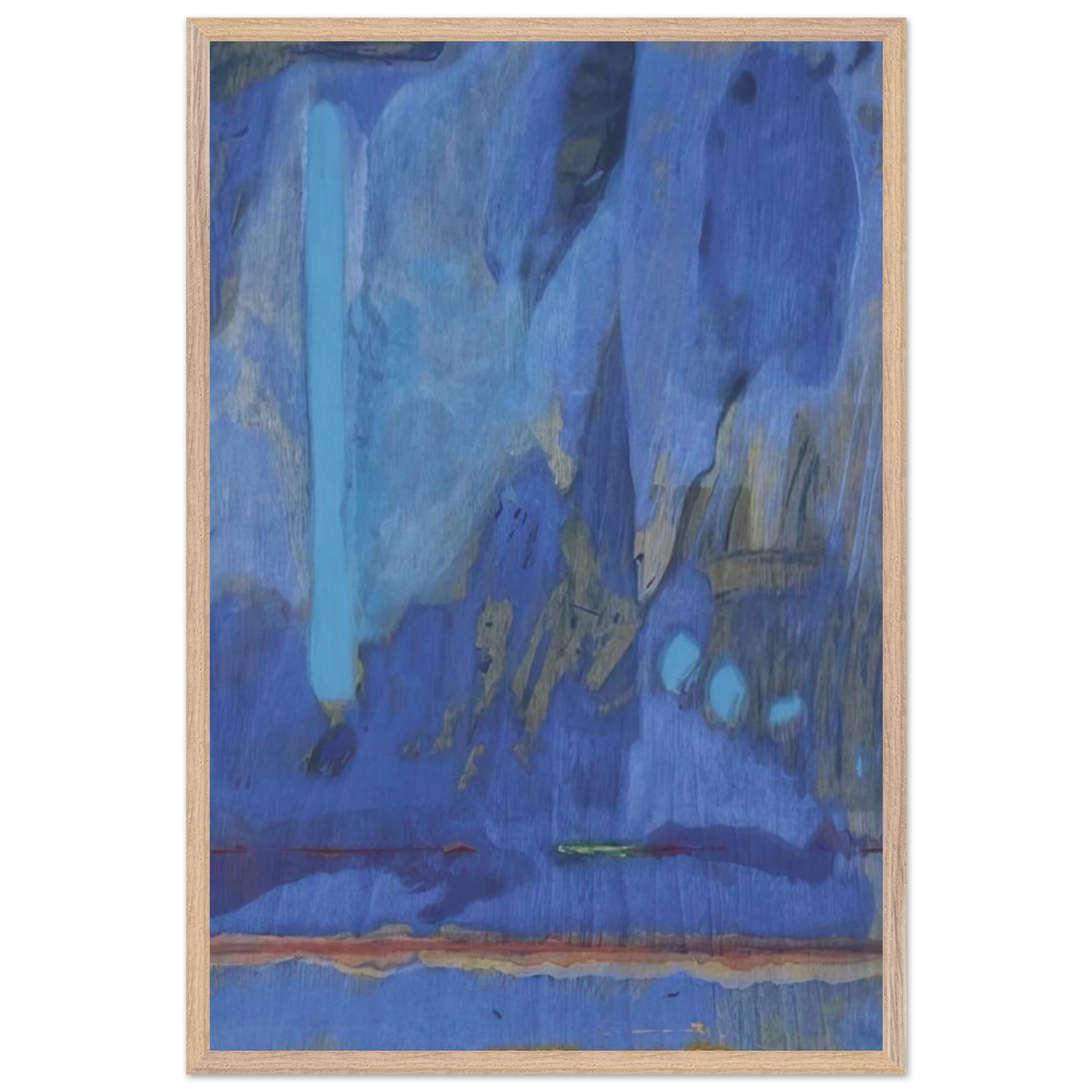 Helen Frankenthaler - Tales of Genji III - 1998 Wall art - 75x100 cm / 30x40 inches - Fine Art Poster - -