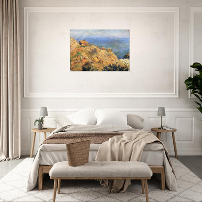 Fisherman's House at Varengeville - claude monet Acrylic Print - 70x100 cm / 28x40″ inches