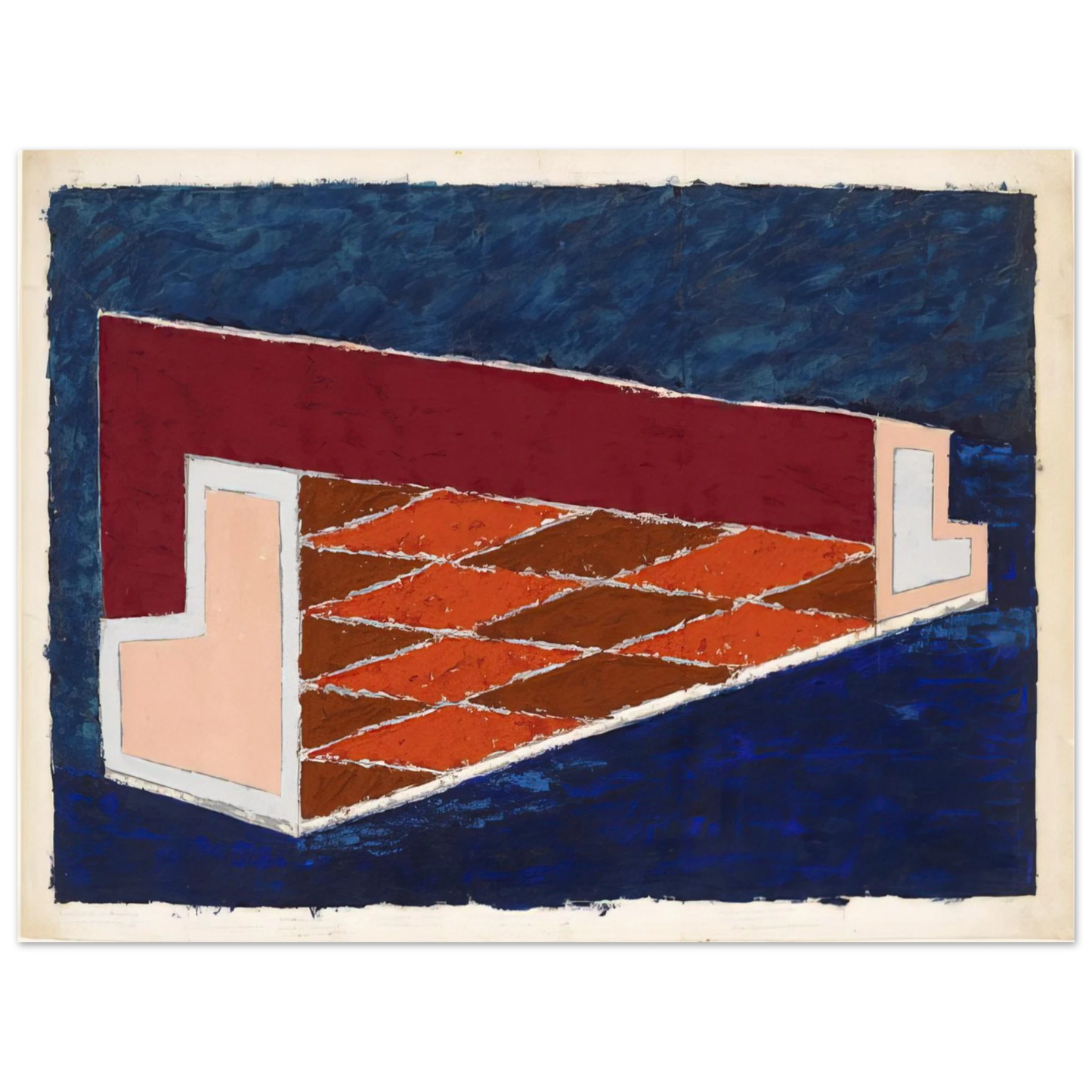Josef Albers - ABSTRACT 1940 Fine Art Poster - Default Title