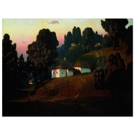 Arkhyp Kuindzhi - Evening in Ukraine Fine Art Poster - Default Title
