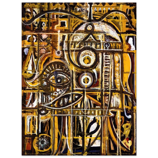Richard Pousette-Dart - Abstract Eye Fine Art Poster - Default Title