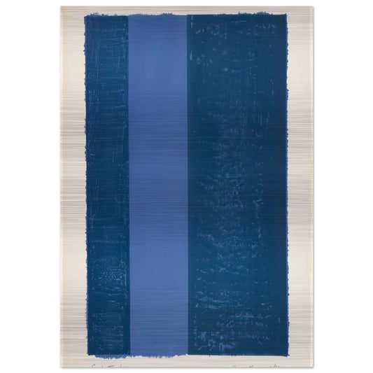 Canto VII - Barnett Newman Brushed Aluminum Print - 70x100 cm / 28x40 inches | Barnett Newman Aluminum Print | Barnett Newman Prints