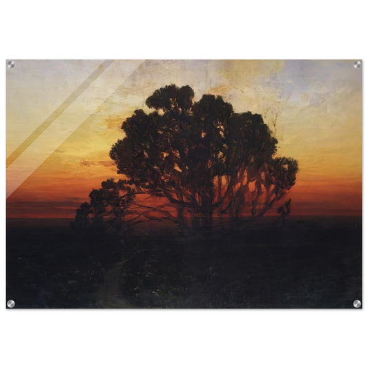 Evening - Arkhyp Kuindzhi Acrylic Print - 70x100 cm / 28x40″ inches | Arkhyp Kuindzhi Wall Art | Arkhyp Kuindzhi Prints