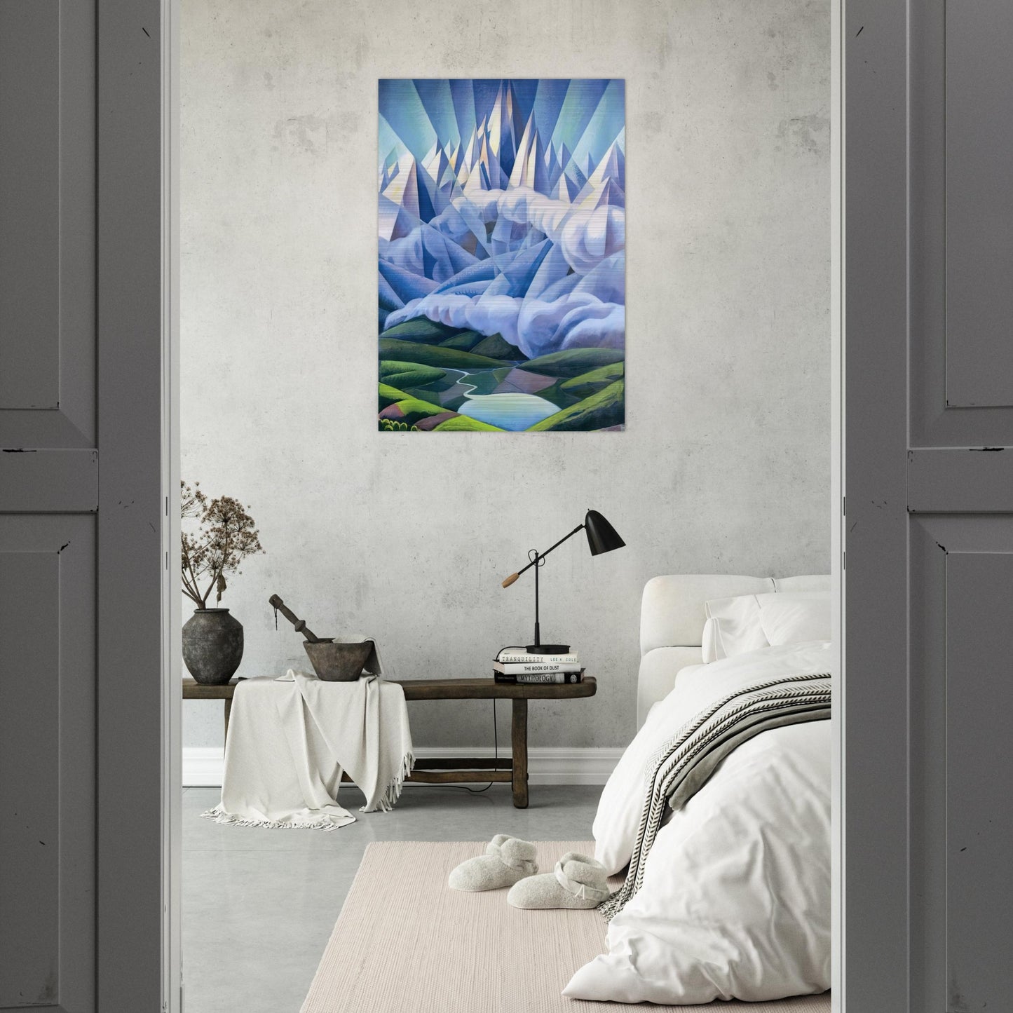 Forme ascenzionali o Forze ascenzionali - 1930 - Gerardo Dottori Brushed Aluminum Print - 70x100 cm / 28x40 inches | Gerardo Dottori Aluminum Print | Gerardo Dottori Prints