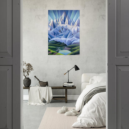 Forme ascenzionali o Forze ascenzionali - 1930 - Gerardo Dottori Brushed Aluminum Print - 70x100 cm / 28x40 inches | Gerardo Dottori Aluminum Print | Gerardo Dottori Prints