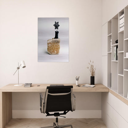 UNTITLED 1995 - Robert Rauschenberg Brushed Aluminum Print - 70x100 cm / 28x40 inches | Robert Rauschenberg Aluminum Print | Robert Rauschenberg Prints