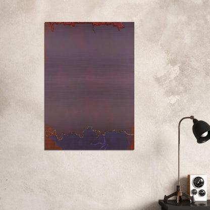 Infinity Field - 1973 - Theodoros Stamos Brushed Aluminum Print - 70x100 cm / 28x40 inches | Theodoros Stamos Aluminum Print | Theodoros Stamos Prints