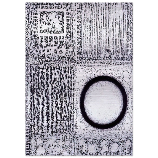 Circle by the Falling Waters - Richard Pousette-Dart Brushed Aluminum Print - 70x100 cm / 28x40 inches | Richard Pousette-Dart Aluminum Print | Richard Pousette-Dart Prints