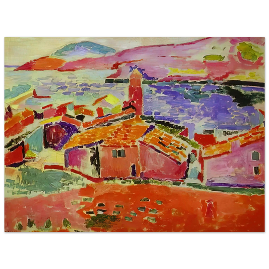 Henri Matisse - VIEW OF COLLIOURE 1 Fine Art Poster - Default Title
