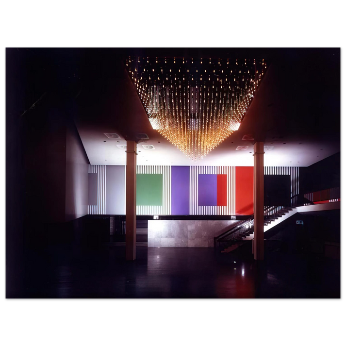 Daniel Buren - Double Rhythm - 1991  75x100 cm / 30x40inches Fine Art Poster