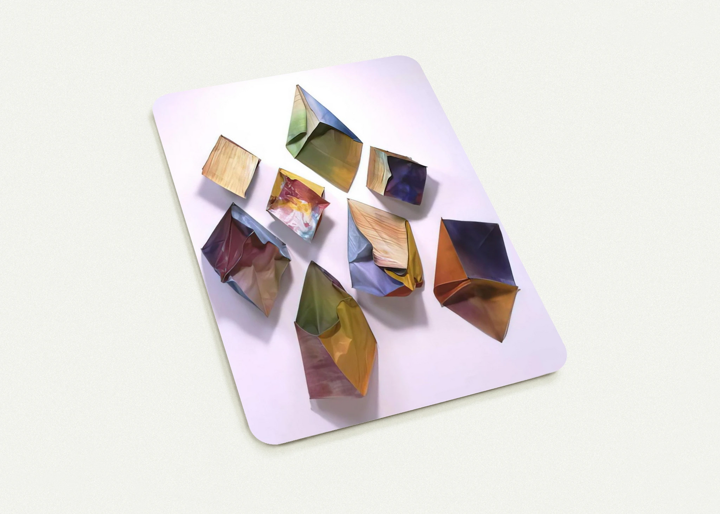 Cubes By Sam Gilliam Pack of 10 Post Cards | Sam Gilliam Post Cards | A6 (10.5 x 14.8 cm) - 4.1 x 5.8 inches