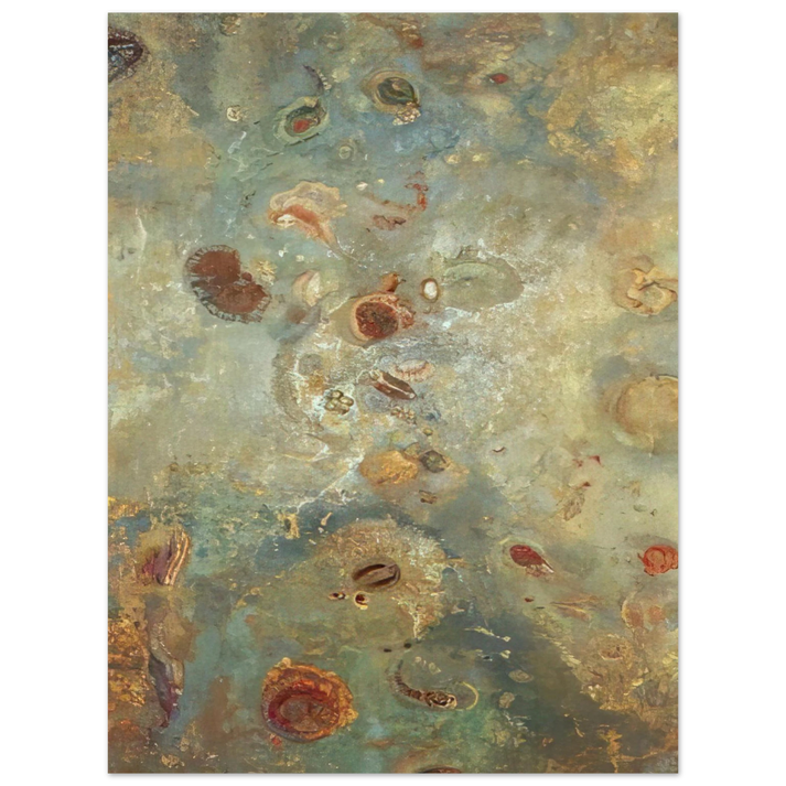 Odilon Redon - UNDERWATER VISION 1910  75x100 cm / 30x40inches Fine Art Poster