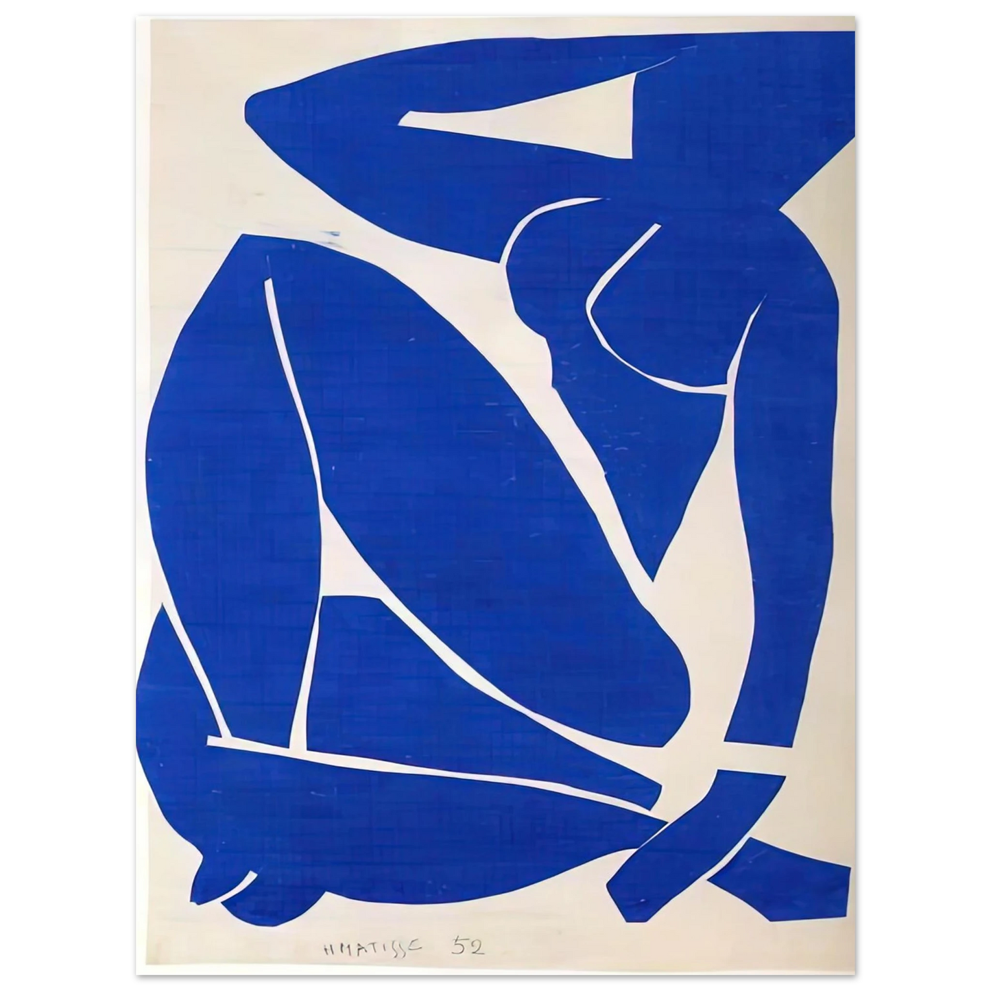 Henri Matisse - BLUE NUDE Fine Art Poster - Default Title