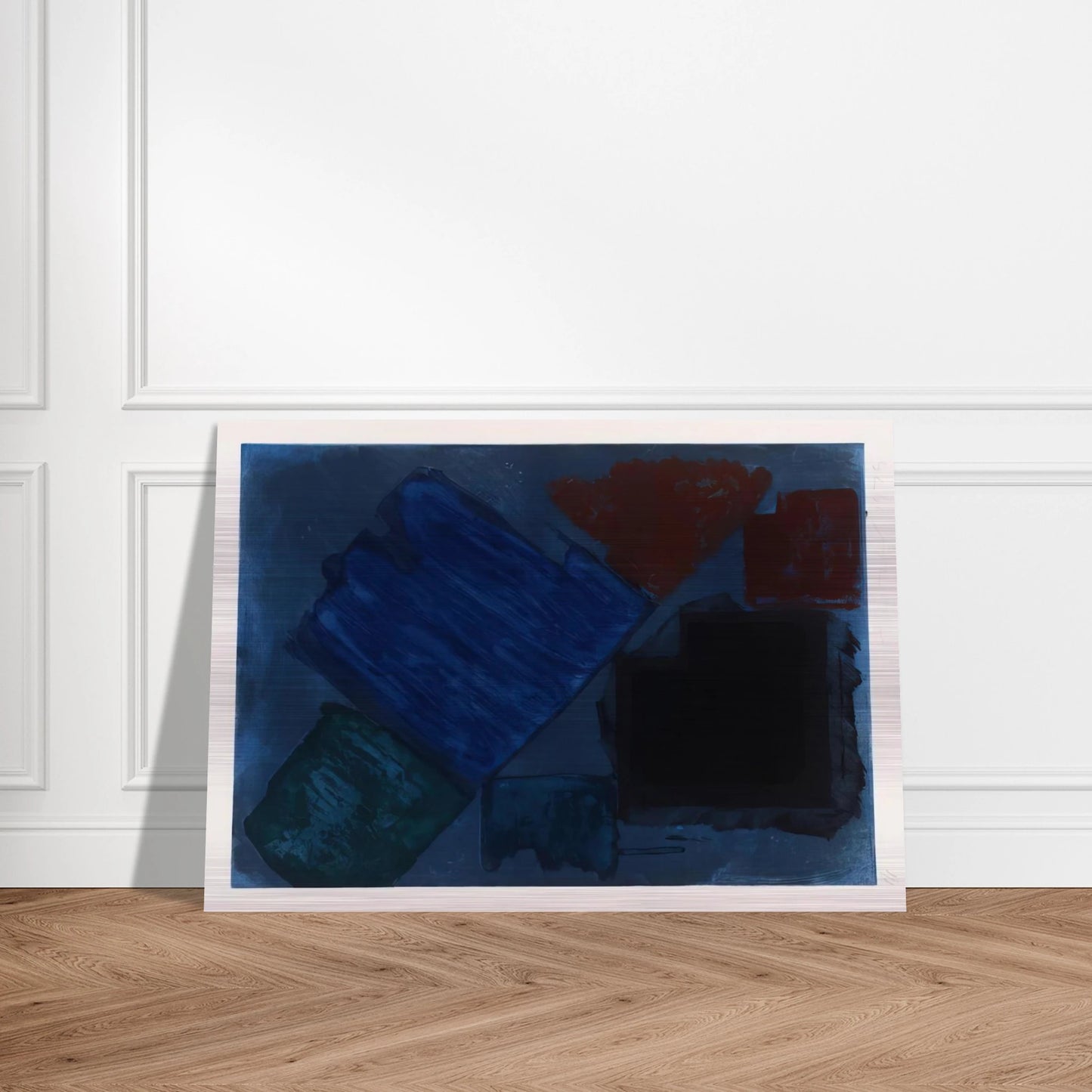 Splay - 1979 - John Hoyland Brushed Aluminum Print - 70x100 cm / 28x40 inches | John Hoyland Aluminum Print | John Hoyland Prints