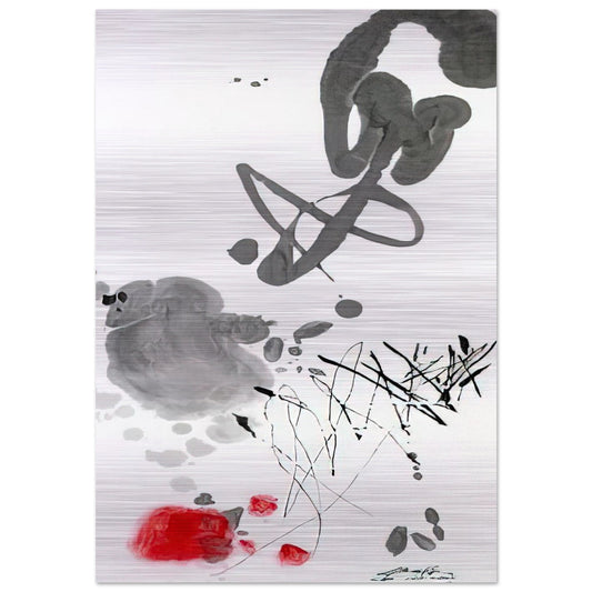 MAR 08 NO 7 2008 - Chu teh Chun Brushed Aluminum Print - 70x100 cm / 28x40 inches | Chu teh Chun Aluminum Print | Chu teh Chun Prints