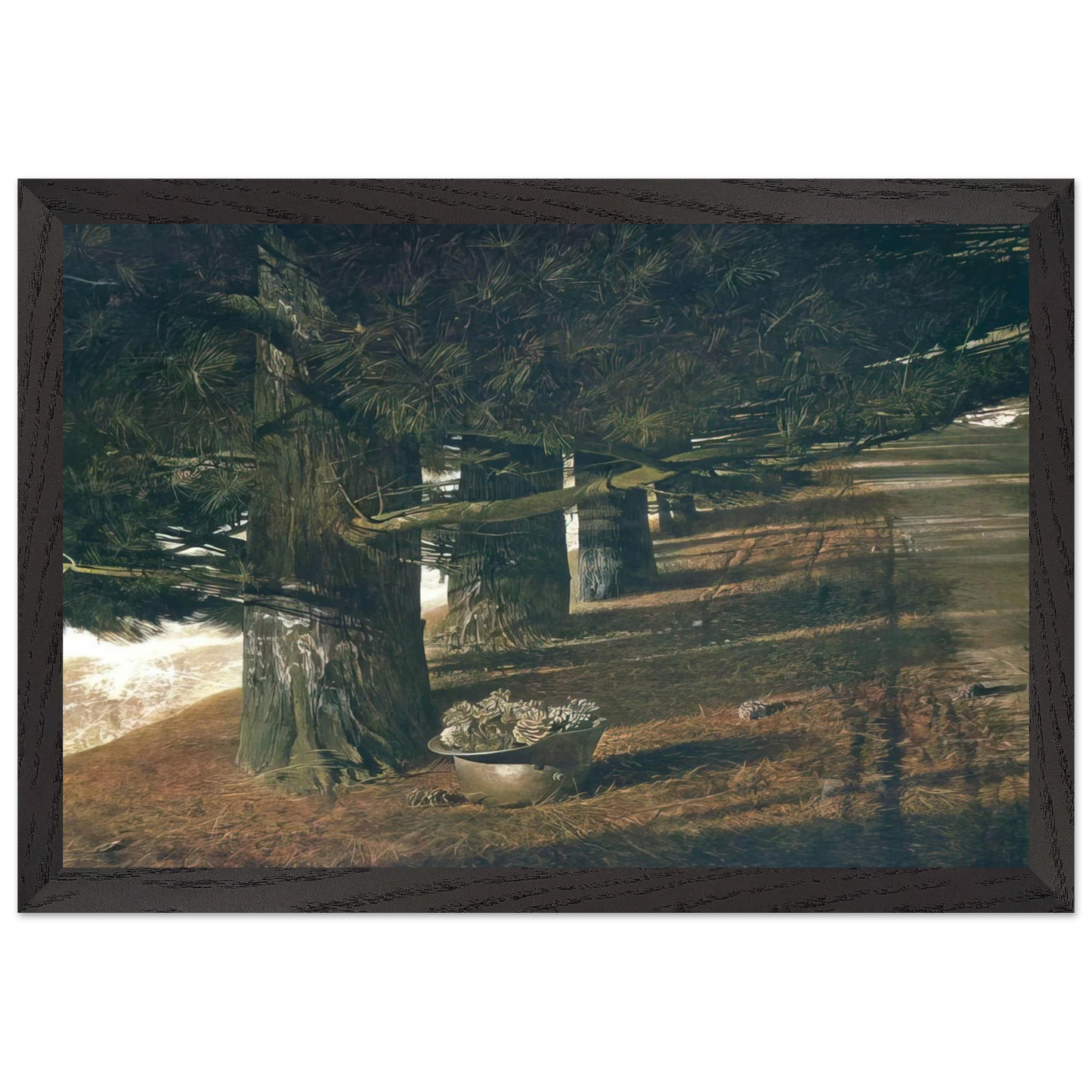 Andrew Wyeth - PINE BARON Wall Art - 60x80 cm / 24x32 inches - Fine Art Poster - -