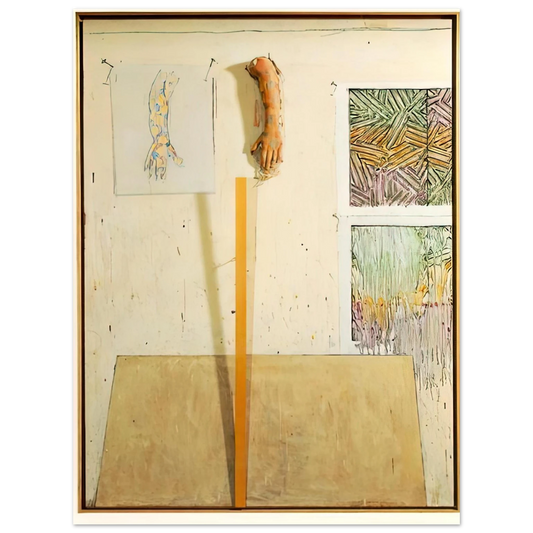Jasper Johns - IN THE STUDIO Fine Art Poster - Default Title