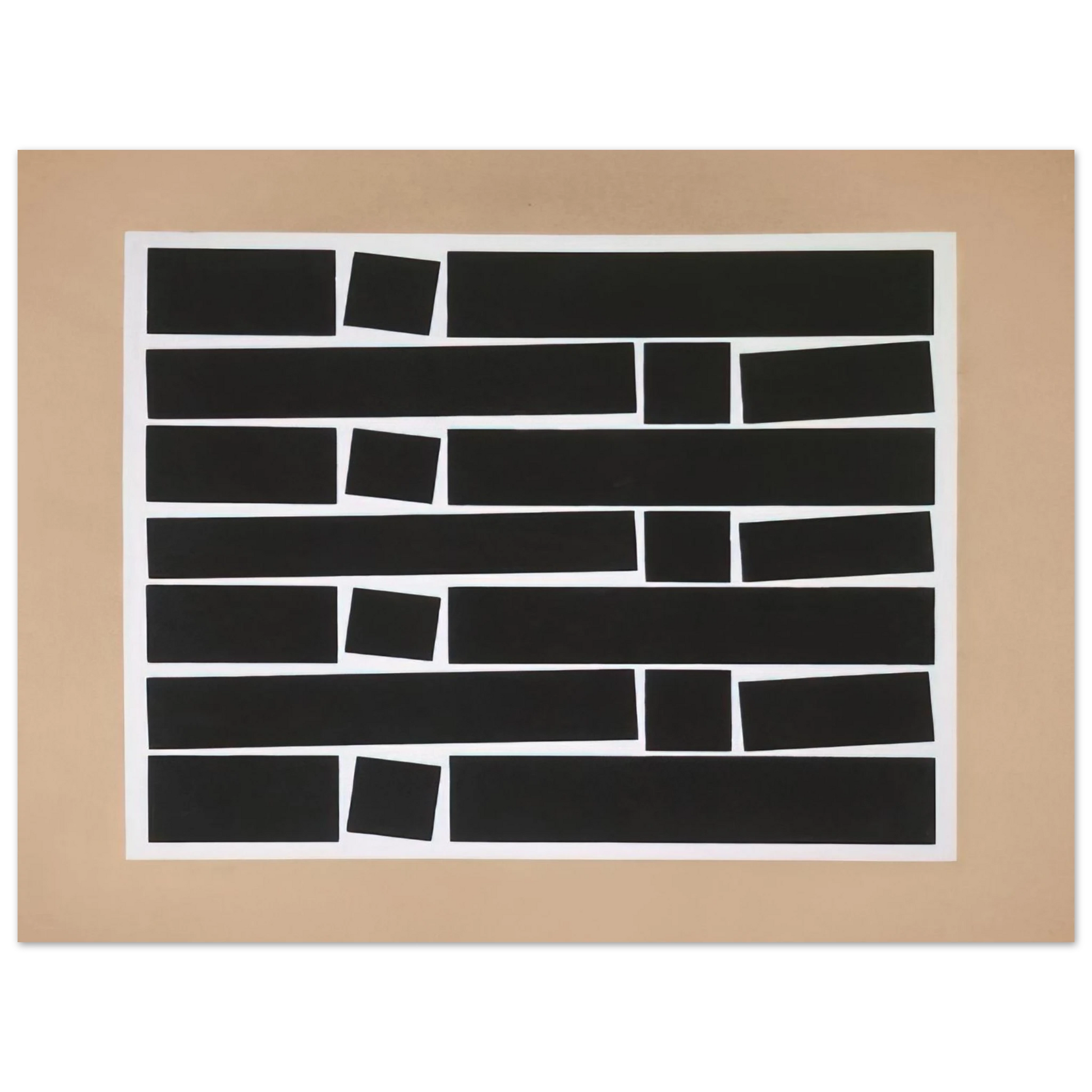 Helio Oiticica - Metaesquema 169 - Neo-Concretism Fine Art Poster - Default Title
